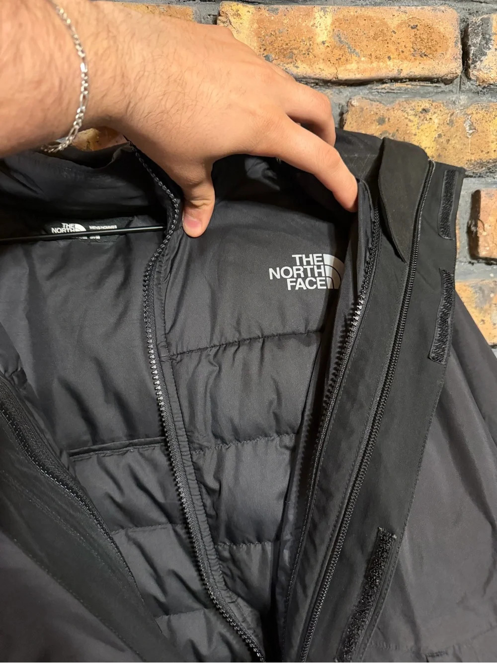 The North Face Mountain Gore Tex Triclimate 3 in 1 Down Waterproof Jacket Medium